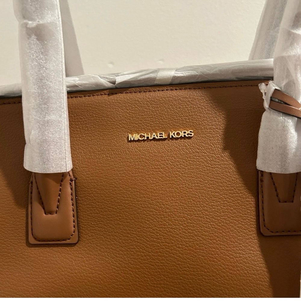 Michael Kors Brown Leather Tote